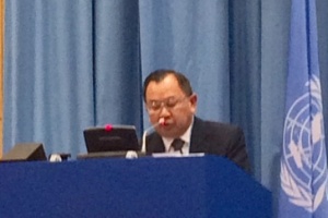 H.E. MR. SONGSAK SAICHEUA, AMBASSADOR AND PERMANENT REPRESENTATIVE OF THAILAND TO THE UNITED NATIONS IN VIENNA, AS PART OF THE THAI DELEGATION, ATTENDED THE 7TH UNCAC COSP