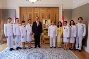 The Royal Decoration Bestowal Ceremony upon Mr. Maximilian Coreth, Honorary Consul of Thailand in Salzburg