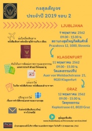 กงสุลสัญจรประจำปี 2019 รอบที่ 2