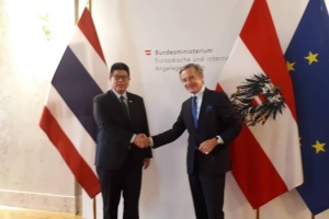 On 24 June 2022, Mr. Thani Thongphakdi, Permanent Secretary for Foreign Affairs of Thailand, together with Ambassador Morakot Sriswasdi and the Thai delegation, had a courtesy meeting with Mr. Peter Launsky-Tieffenthal, Secretary-General for Foreign Affa
